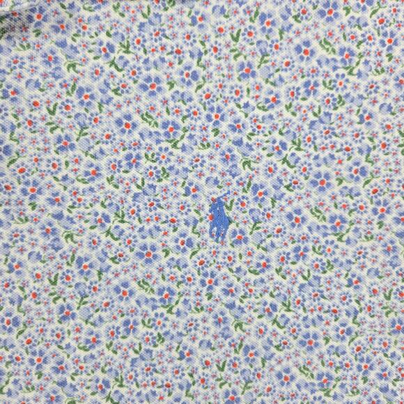 Polo Ralph Lauren Elizabeth Floral Printed Short Sleeve Polo Men's Size Large - Picture 2 of 6